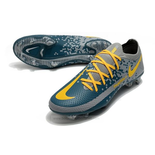 Nike Phantom Gt Elite Fg Gris Azul Amarillo